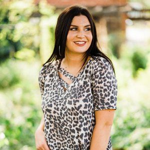 Take It & Run Leopard Top